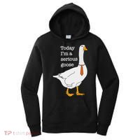 Today IM A Serious Goose Silly Goose Women's Hoodie thumb 0