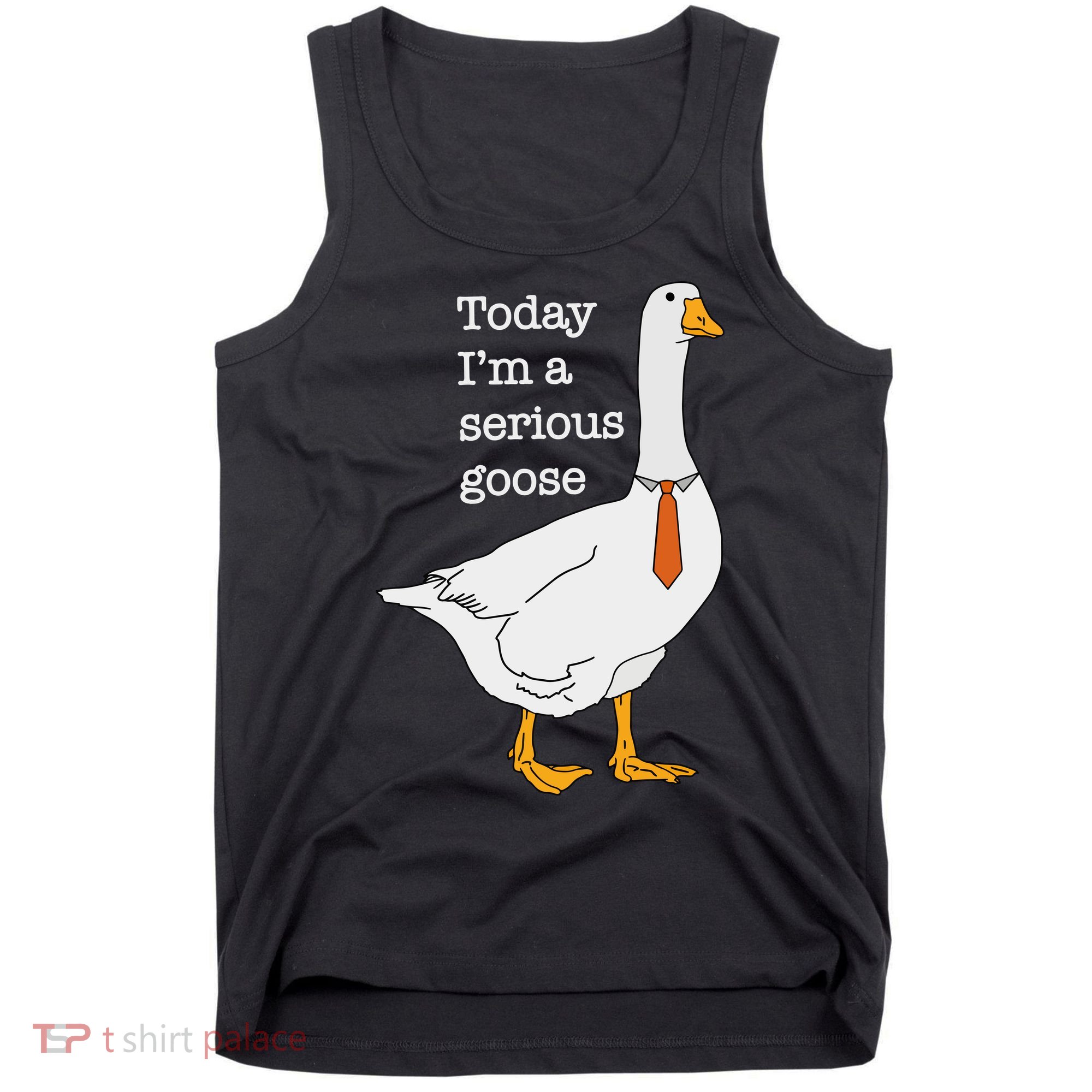 Today IM A Serious Goose Silly Goose Tank Top