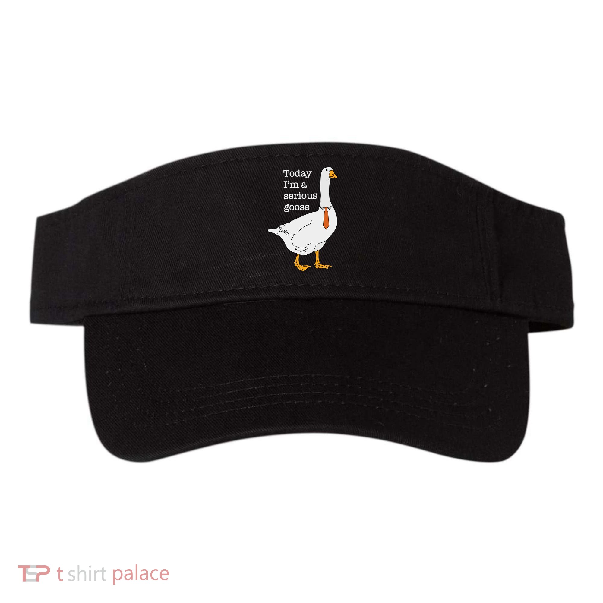 Today IM A Serious Goose Silly Goose Visor