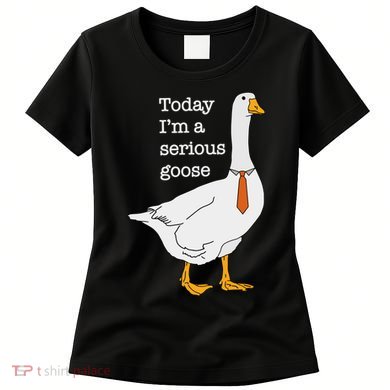 Today IM A Serious Goose Silly Goose Women's T-Shirt