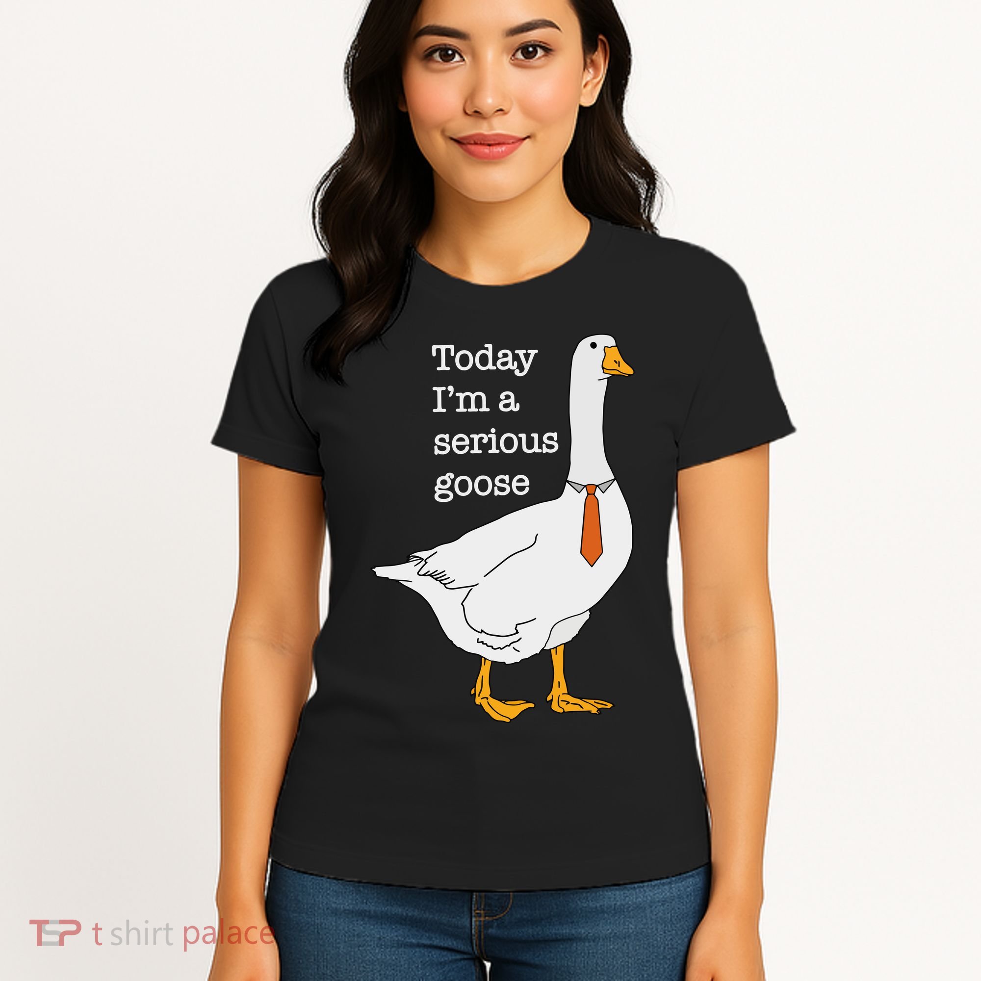 Today IM A Serious Goose Silly Goose Women's T-Shirt