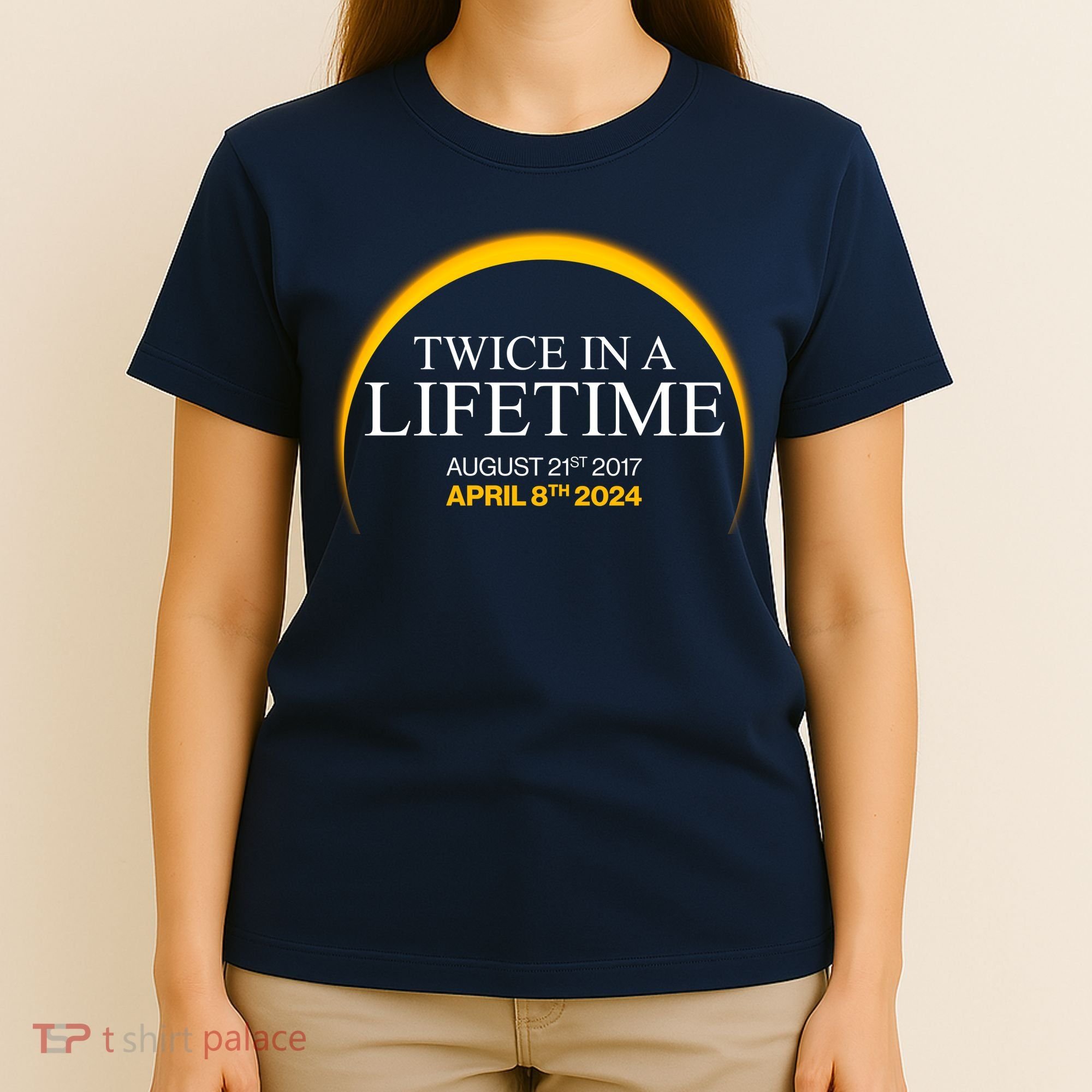 Twice In A Lifetime Total Solar Eclipse April 8 2024 T-Shirt