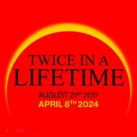 Twice In A Lifetime Total Solar Eclipse April 8 2024 Santa Hat thumb 1