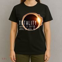 Twice in a Lifetime Totality Solar Eclipse 2017 & 2024 T-Shirt thumb 4