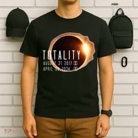 Twice in a Lifetime Totality Solar Eclipse 2017 & 2024 T-Shirt thumb 6