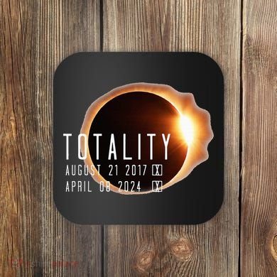 Twice in a Lifetime Totality Solar Eclipse 2017 & 2024 Coaster
