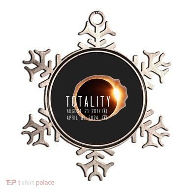 Twice in a Lifetime Totality Solar Eclipse 2017 & 2024 Ornament