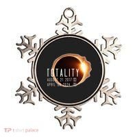 Twice in a Lifetime Totality Solar Eclipse 2017 & 2024 Ornament thumb 0