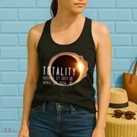 Twice in a Lifetime Totality Solar Eclipse 2017 & 2024 Women's Tank Top thumb 2