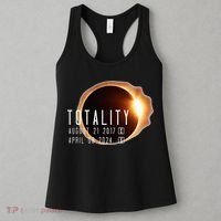 Twice in a Lifetime Totality Solar Eclipse 2017 & 2024 Women's Tank Top thumb 3