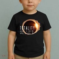 Twice in a Lifetime Totality Solar Eclipse 2017 & 2024 Toddler T-Shirt thumb 2
