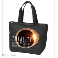 Twice in a Lifetime Totality Solar Eclipse 2017 & 2024 Tote Bag thumb 3