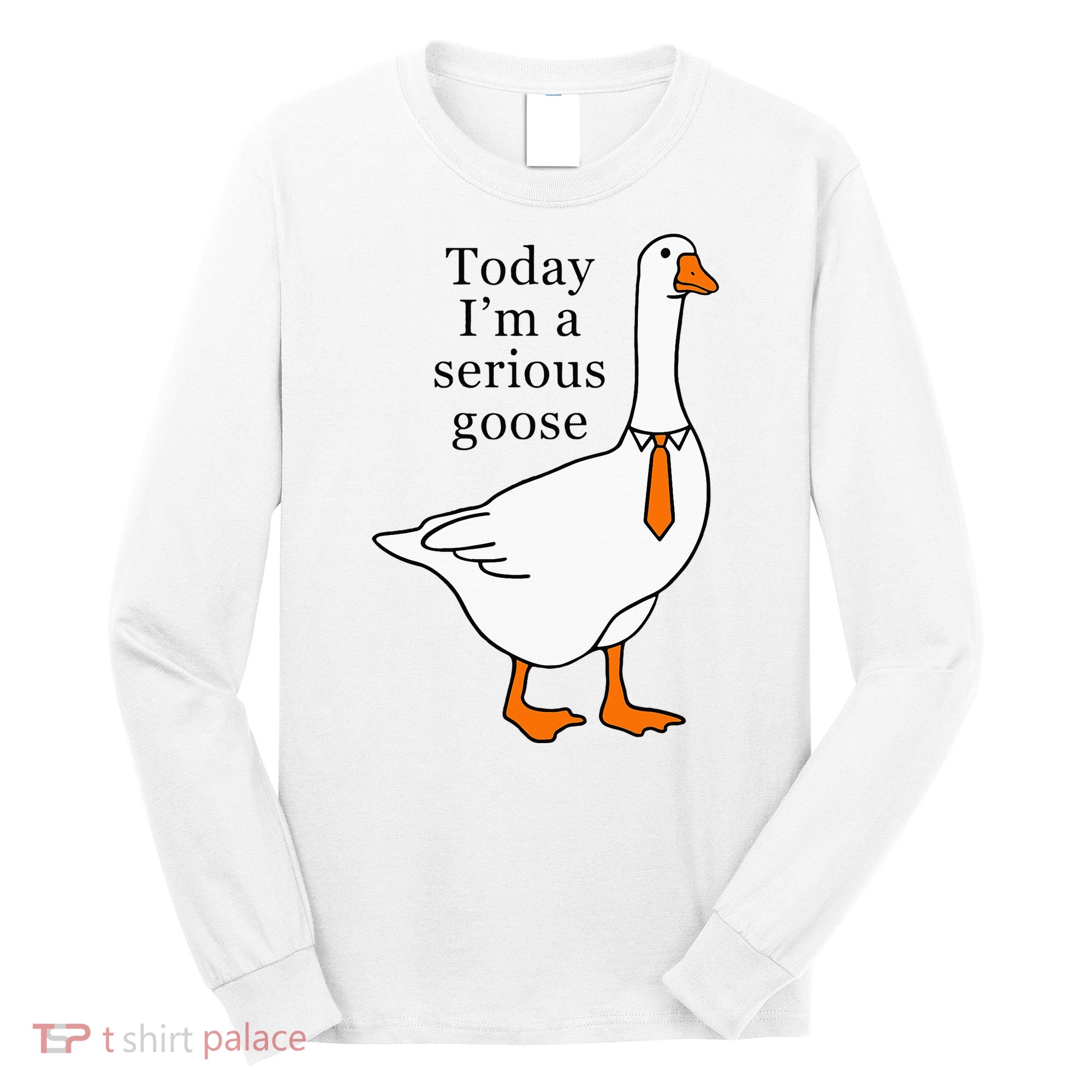 Today IM A Serious Goose Long Sleeve Shirt