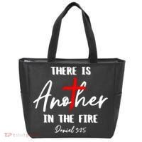 There Is Another In The Fire Christian Religious Tote Bag thumb 0