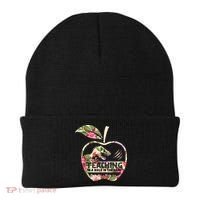 Teaching Is A Walk In The Park Funny Teacher Dinosaur Beanie thumb 0