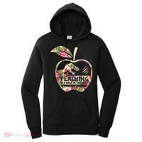 Teaching Is A Walk In The Park Funny Teacher Dinosaur Women's Hoodie thumb 0