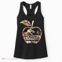 Teaching Is A Walk In The Park Funny Teacher Dinosaur Women's Tank Top thumb 0
