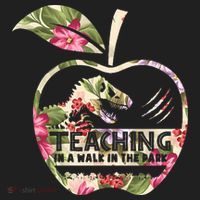 Teaching Is A Walk In The Park Funny Teacher Dinosaur Hat thumb 2