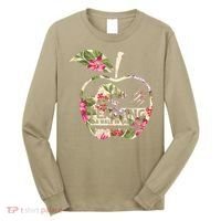 Teaching Is A Walk In The Park Funny Teacher Dinosaur Long Sleeve Shirt thumb 0