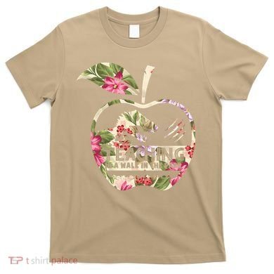Teaching Is A Walk In The Park Funny Teacher Dinosaur T-Shirt