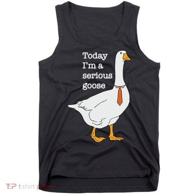 Today Im A Serious Goose Silly Goose Tank Top
