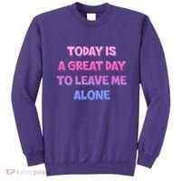 Today Is A Great Day To Leave Me Alone Sweatshirt thumb 0