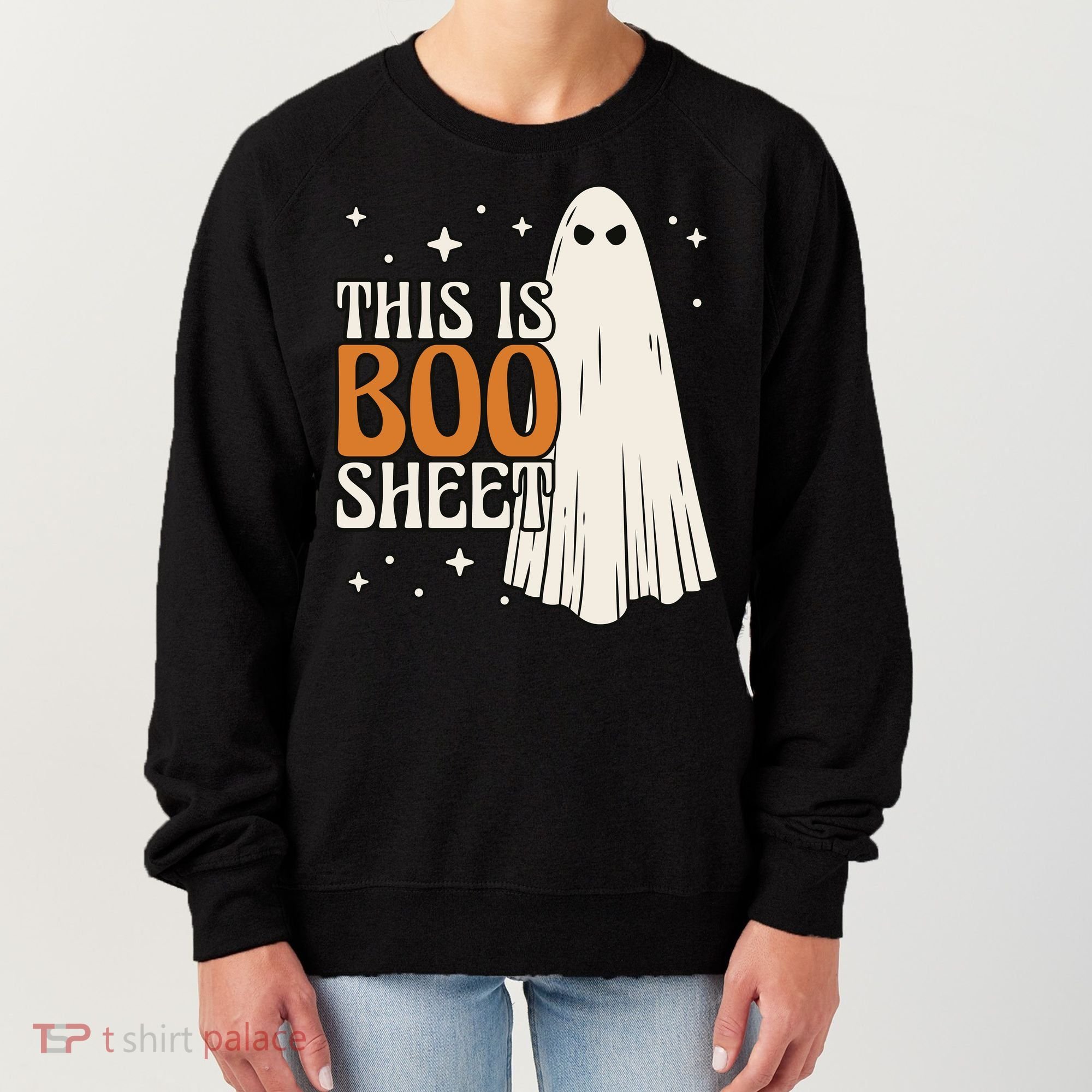 This Is Boo Sheet Funny Ghost Women's Sweatshirt