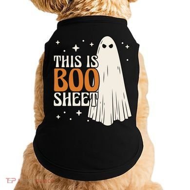 This Is Boo Sheet Funny Ghost Doggie Tank