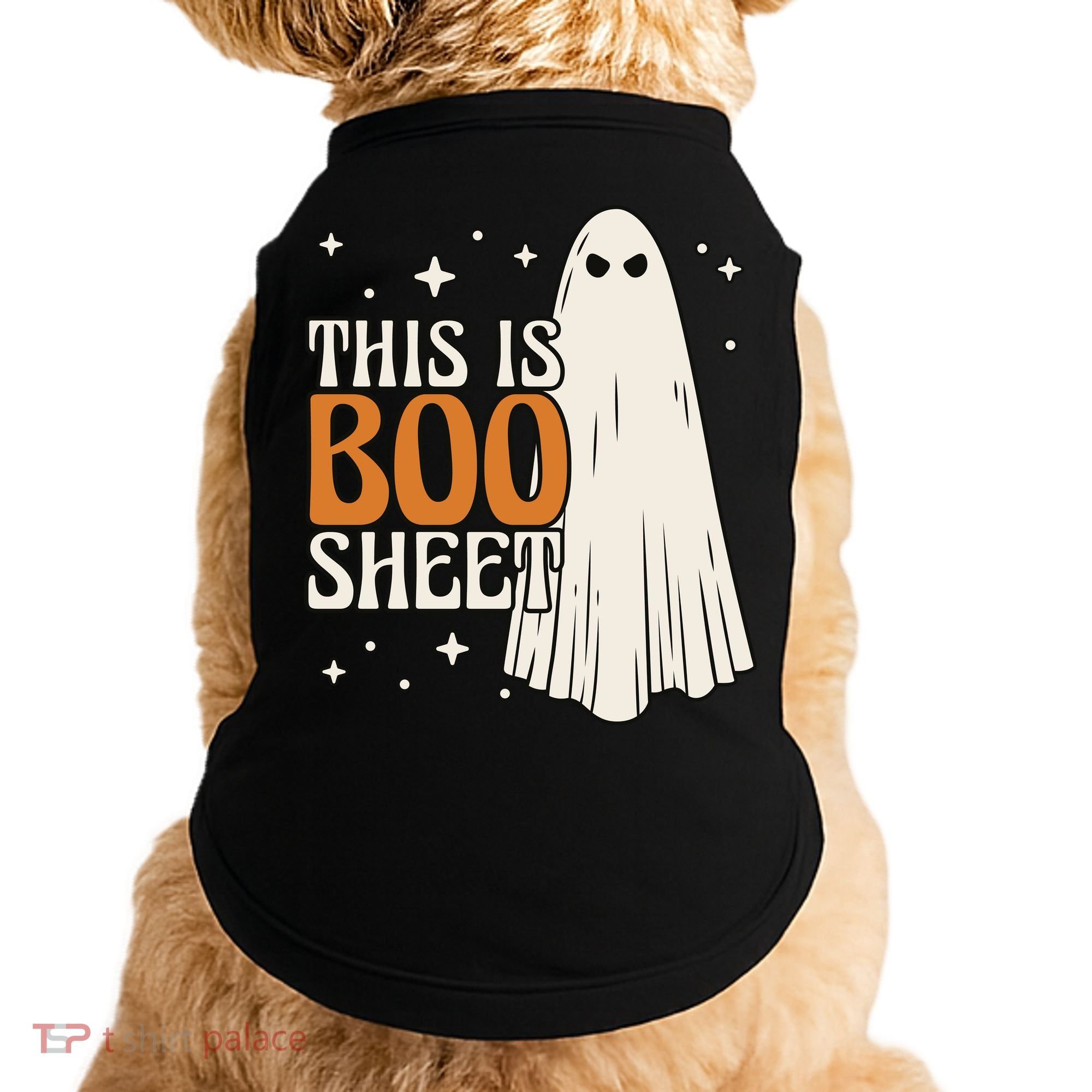 This Is Boo Sheet Funny Ghost Doggie Tank