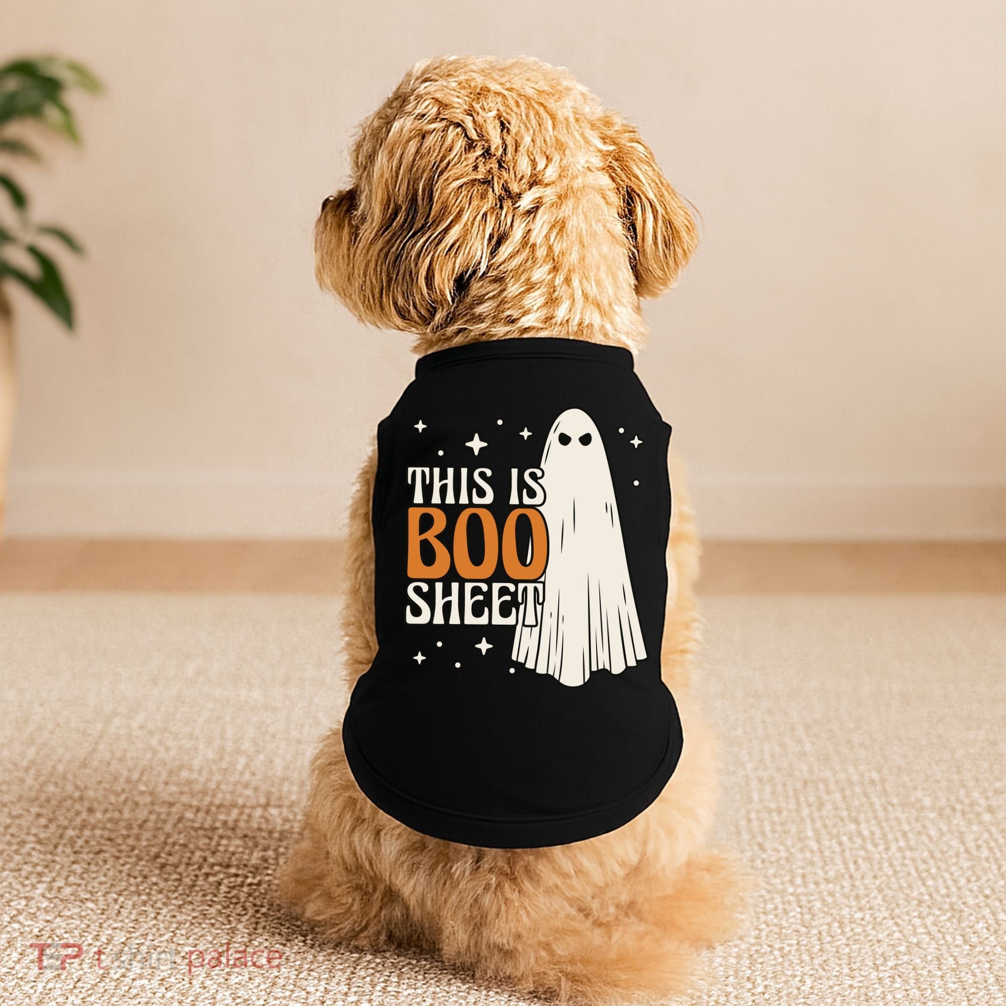 This Is Boo Sheet Funny Ghost Doggie Tank