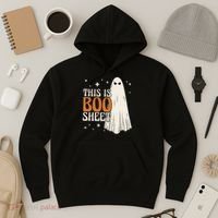 This Is Boo Sheet Funny Ghost Hoodie thumb 3