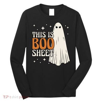 This Is Boo Sheet Funny Ghost Long Sleeve Shirt