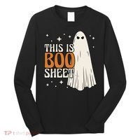 This Is Boo Sheet Funny Ghost Long Sleeve Shirt thumb 0