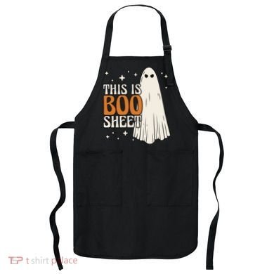 This Is Boo Sheet Funny Ghost Apron