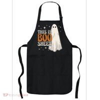 This Is Boo Sheet Funny Ghost Apron thumb 0
