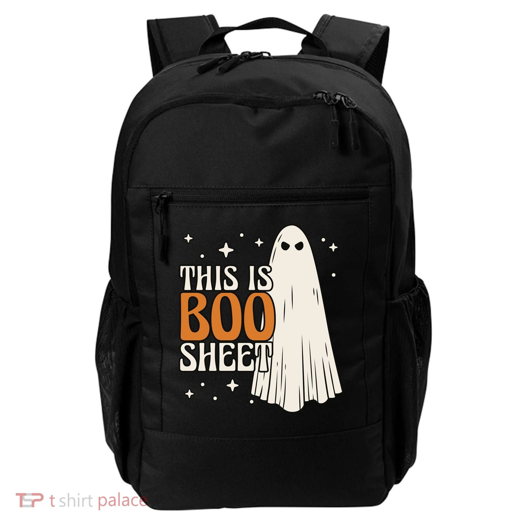 This Is Boo Sheet Funny Ghost Backpack
