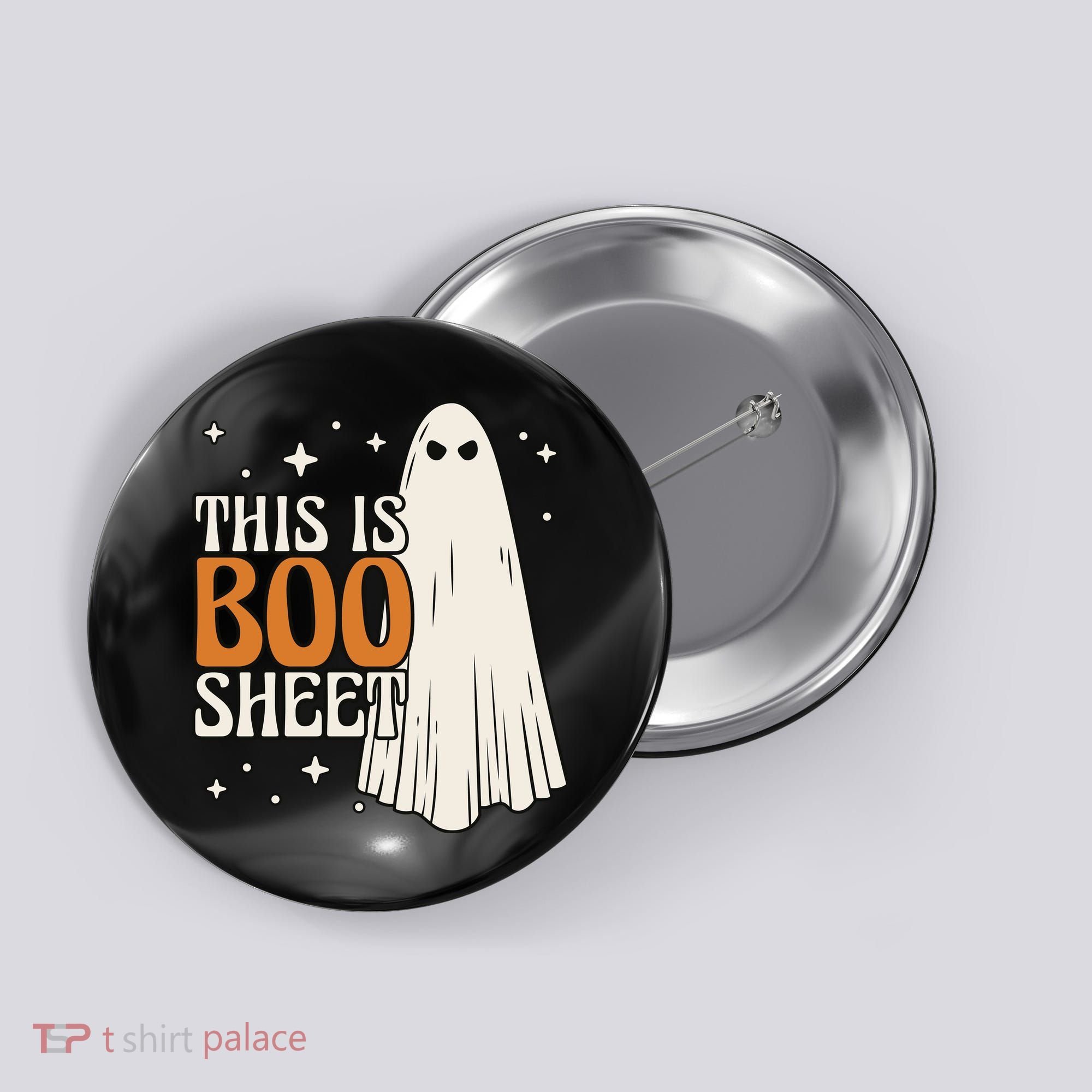 This Is Boo Sheet Funny Ghost Button