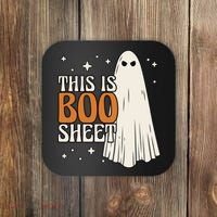 This Is Boo Sheet Funny Ghost Coaster thumb 0