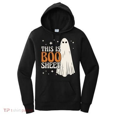 This Is Boo Sheet Funny Ghost Women's Hoodie