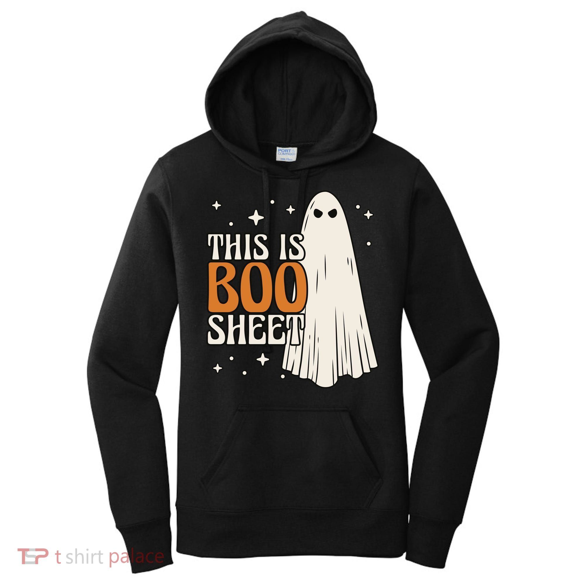 This Is Boo Sheet Funny Ghost Women's Hoodie