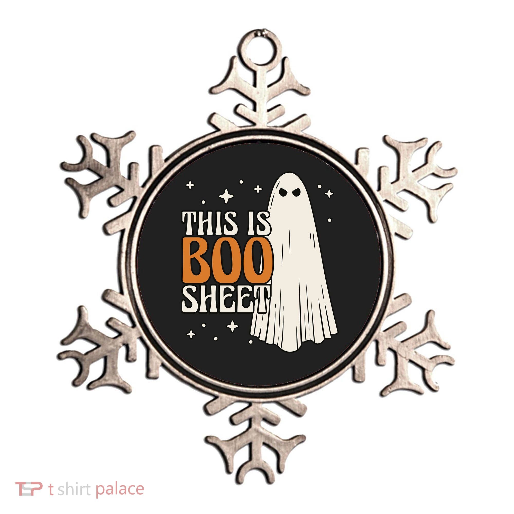 This Is Boo Sheet Funny Ghost Ornament