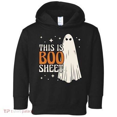 This Is Boo Sheet Funny Ghost Toddler Hoodie