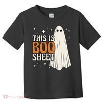 This Is Boo Sheet Funny Ghost Toddler T-Shirt thumb 0