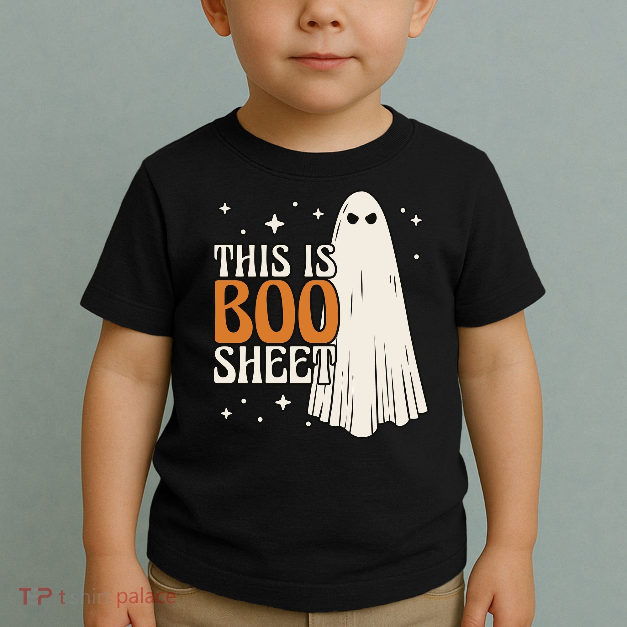 This Is Boo Sheet Funny Ghost Toddler T-Shirt