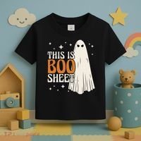 This Is Boo Sheet Funny Ghost Toddler T-Shirt thumb 3