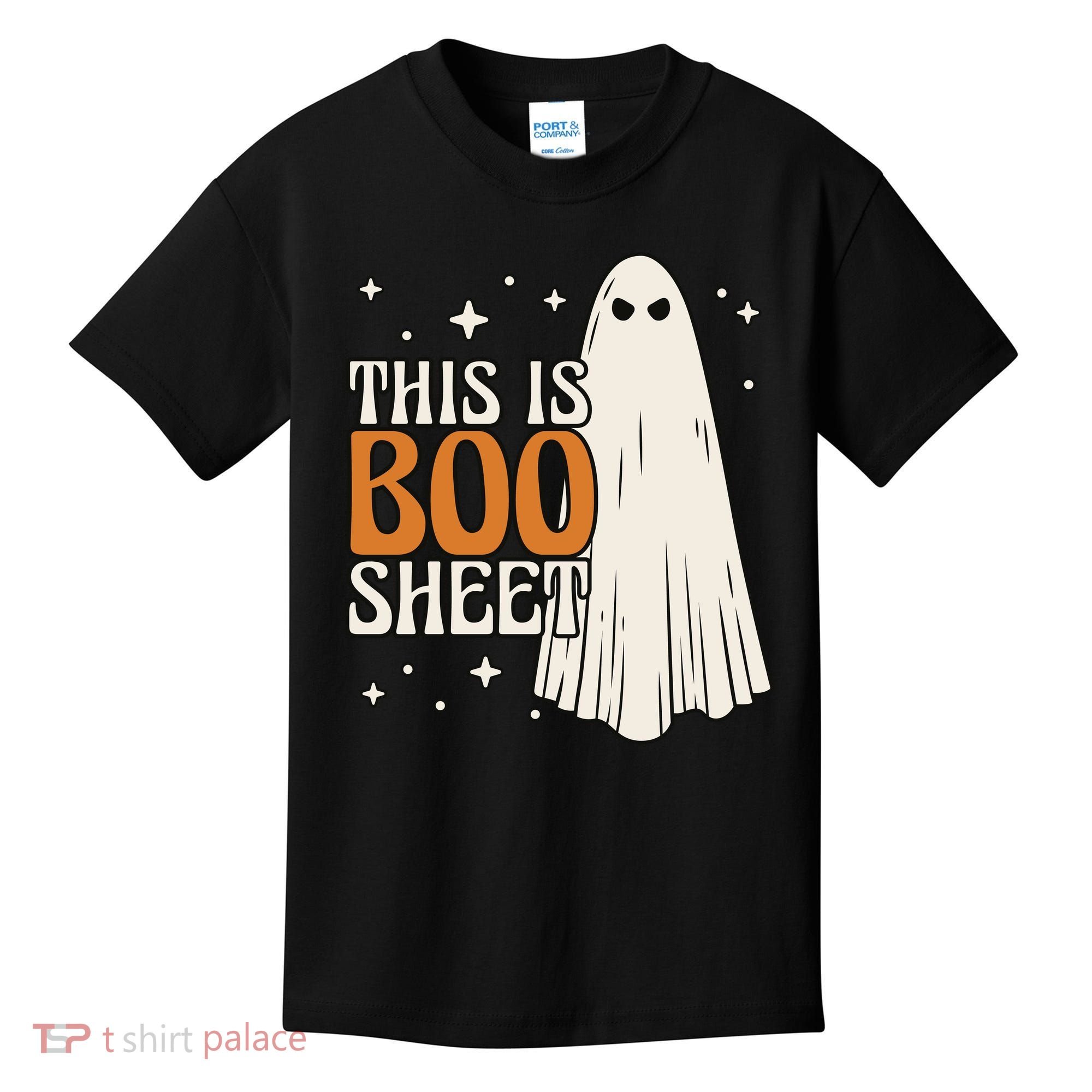 This Is Boo Sheet Funny Ghost Kids T-Shirt
