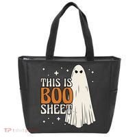 This Is Boo Sheet Funny Ghost Tote Bag thumb 0