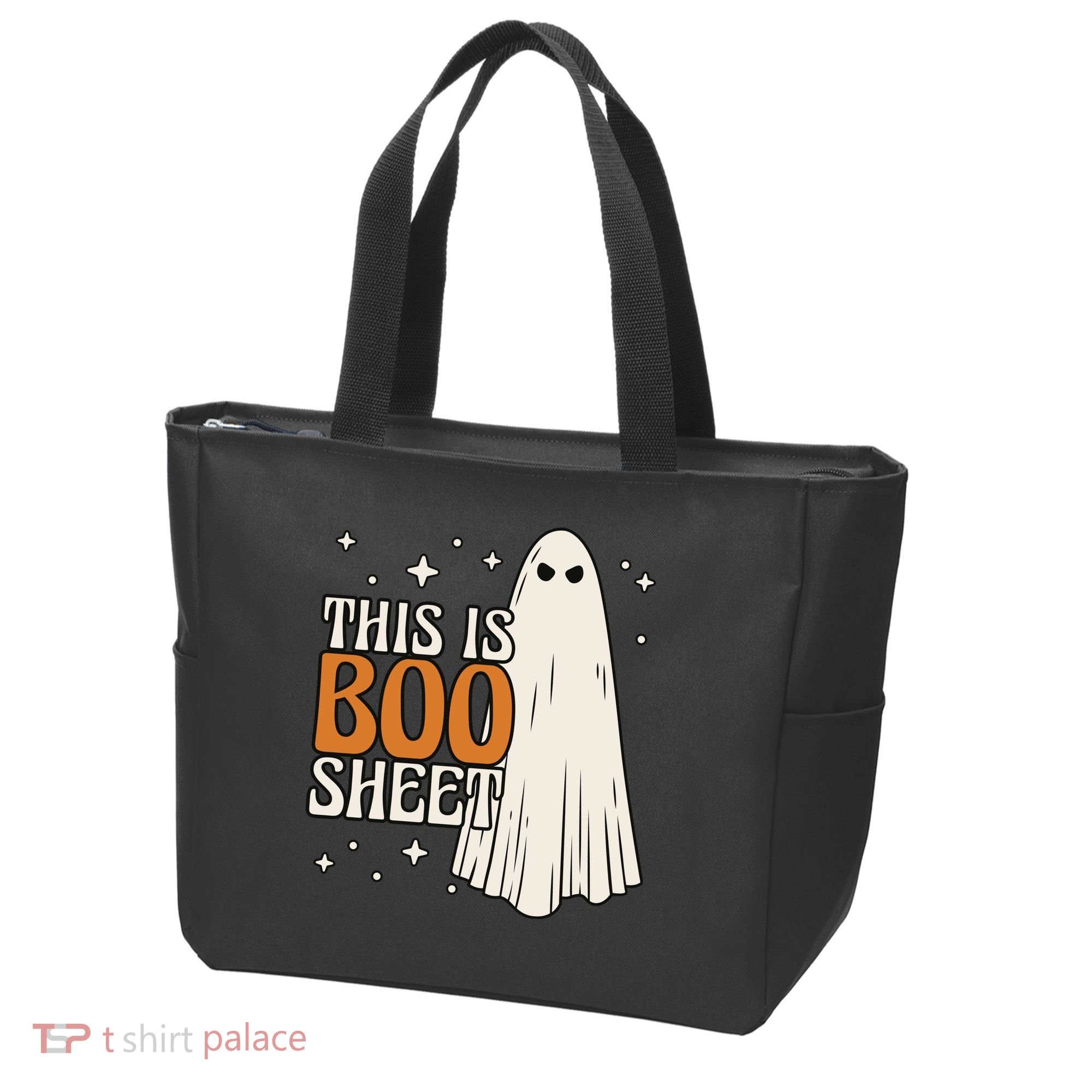 This Is Boo Sheet Funny Ghost Tote Bag