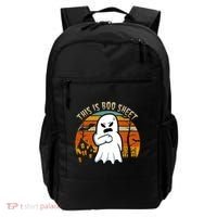 This Is Boo Sheet Ghost Spooky Sunset Funny Backpack thumb 0