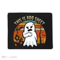This Is Boo Sheet Ghost Spooky Sunset Funny Mousepad thumb 0